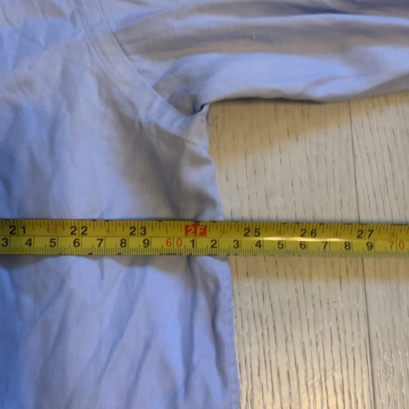 Eton Classic solid Blue Dress Shirt size 17 / 43‎ elegant office career - Picture 6 of 9